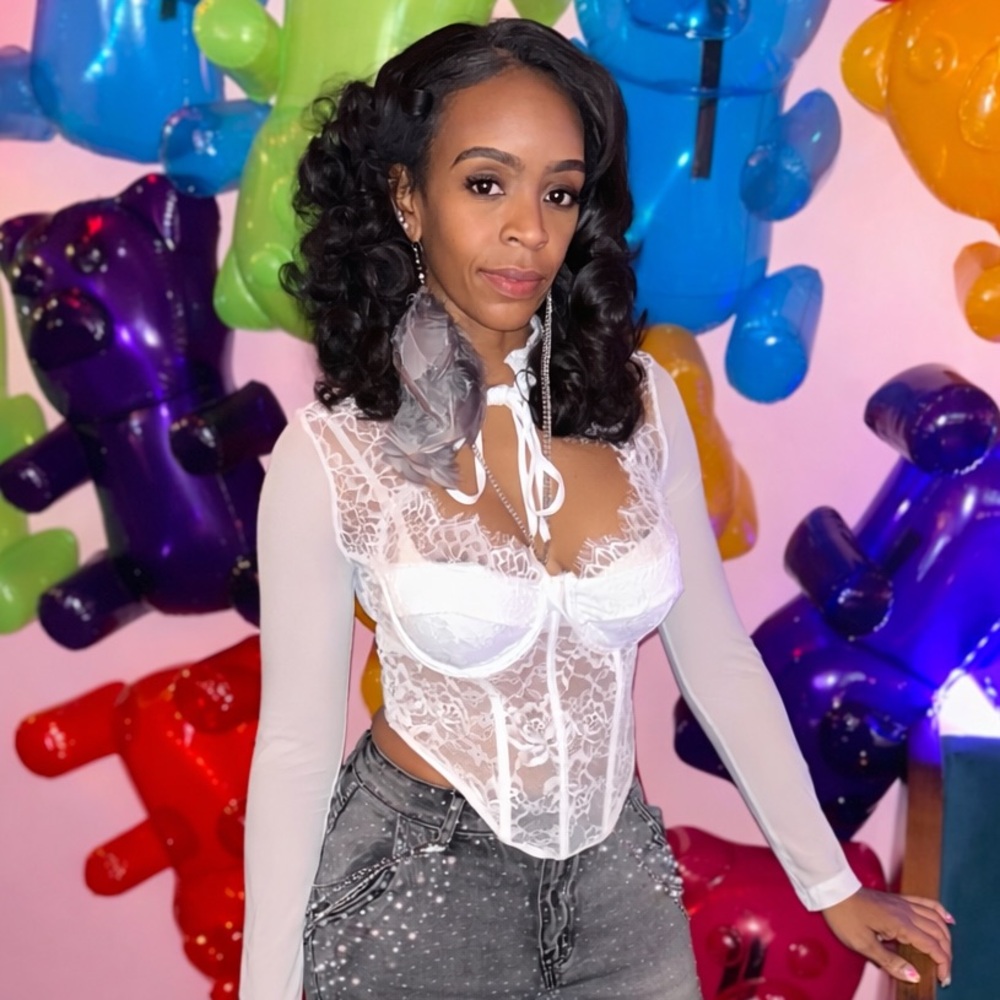 Lace Corset Top